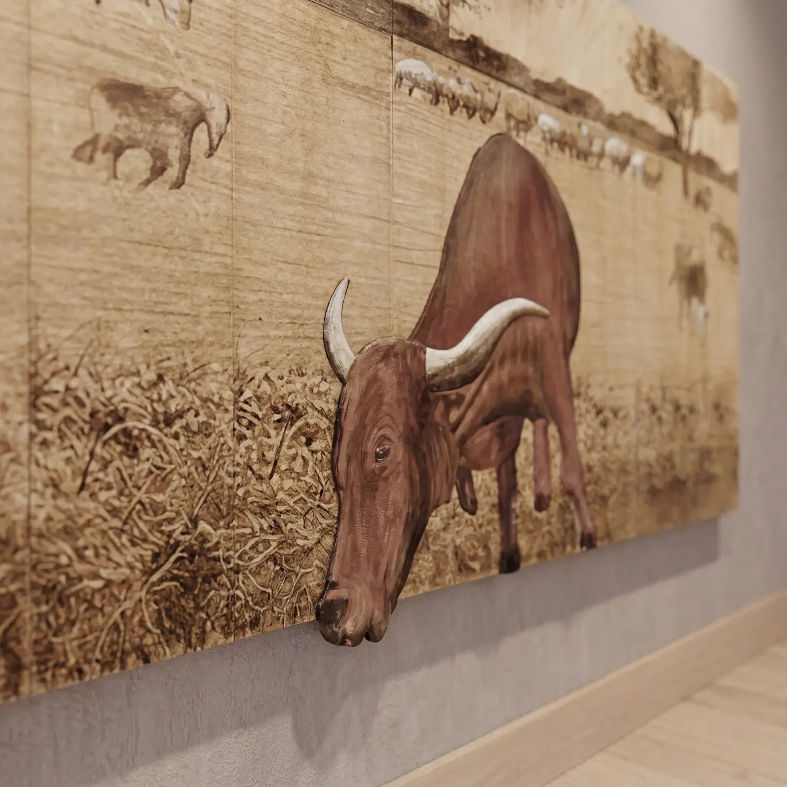 Cattle Drive Scenery